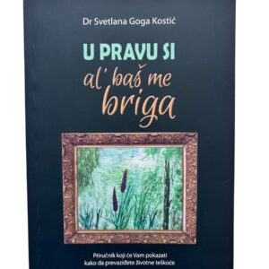 U PRAVU SI, al' baš me briga - Dr Svetlana Goga Kostić